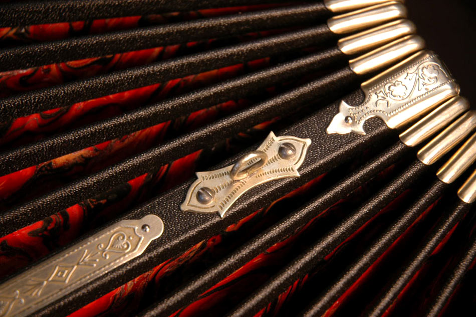 Keramik Marmor in einem ELA Bandoneon