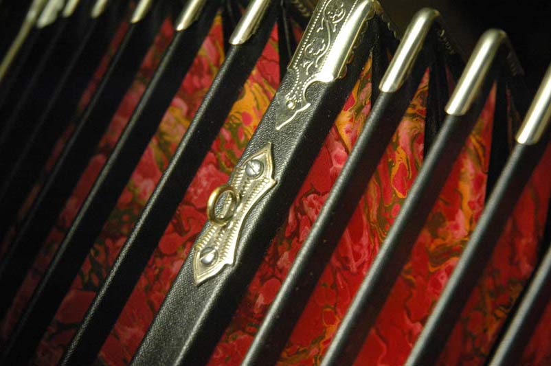 Neuer Balg in einem Bandoneon