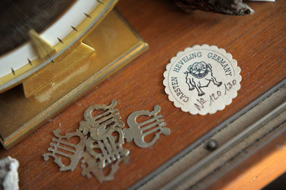 Foto del taller de bandoneones