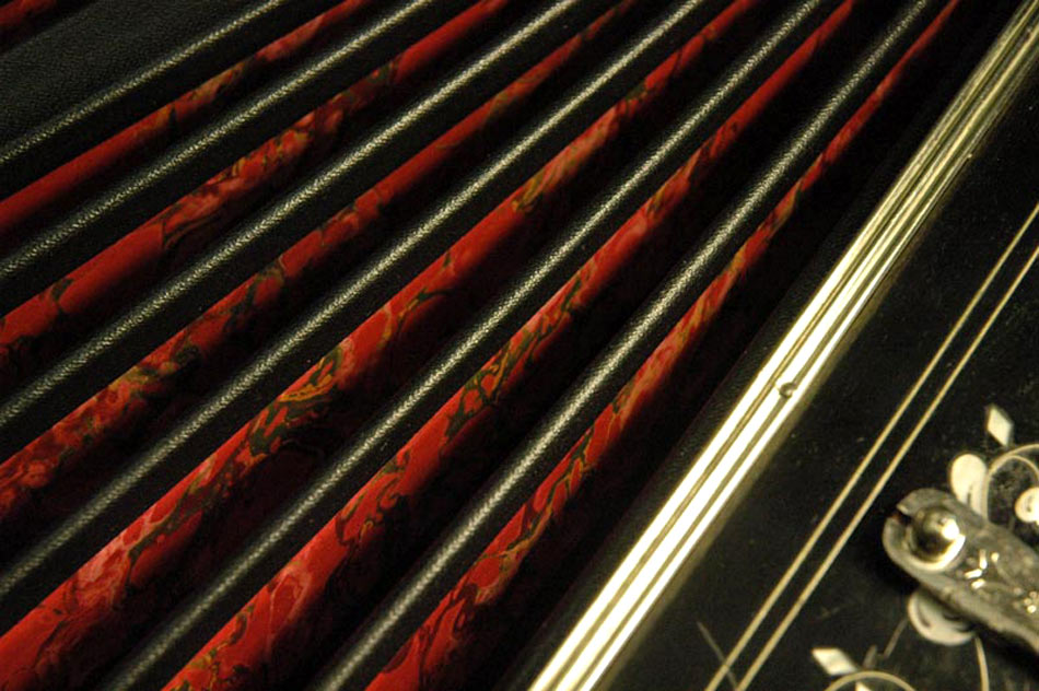 Ner Balg in einem AA Bandoneon