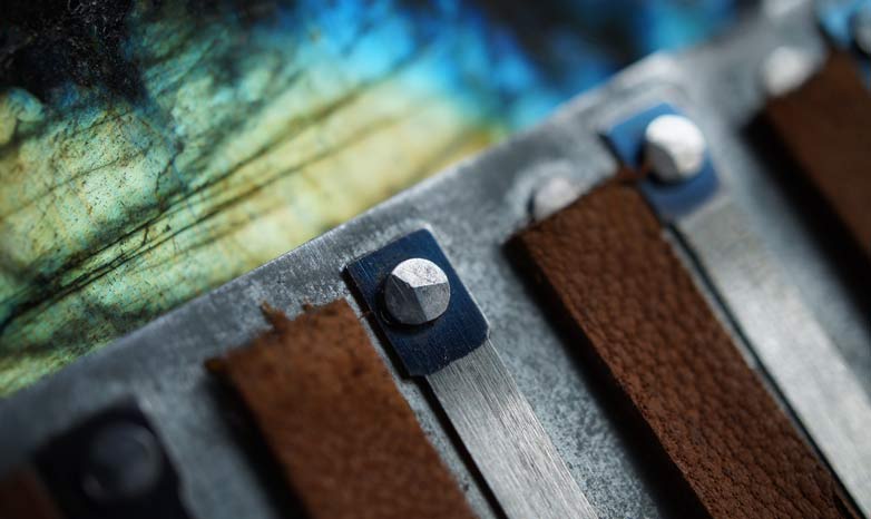 Stimmplatten eines AA-Bandoneons