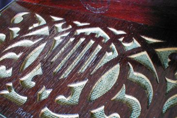 Sichern oder neugestalten der Aussägearbeit