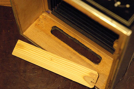 Bandoneon Komplettrevision der Klappe