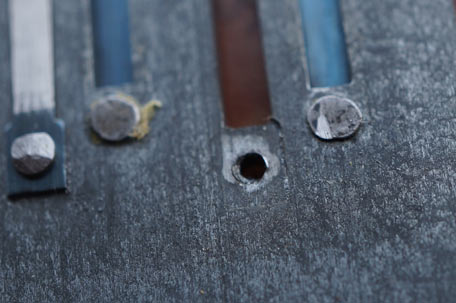 Stimmzungen eines AA