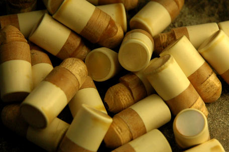 Restaurierte Knöpfe